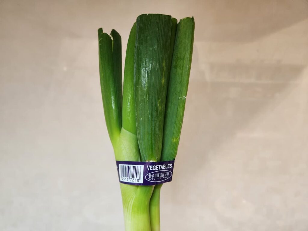 葉の先が枯れているネギは鮮度が落ちてる？