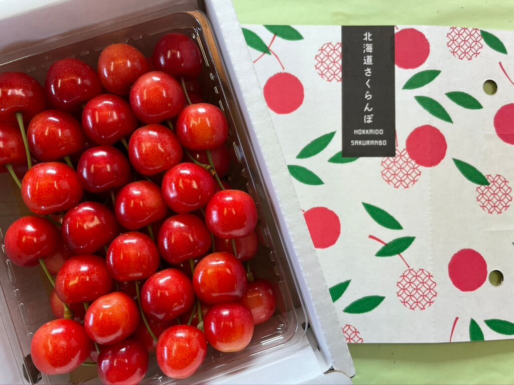 フルーツランド中村園のさくらんぼ
