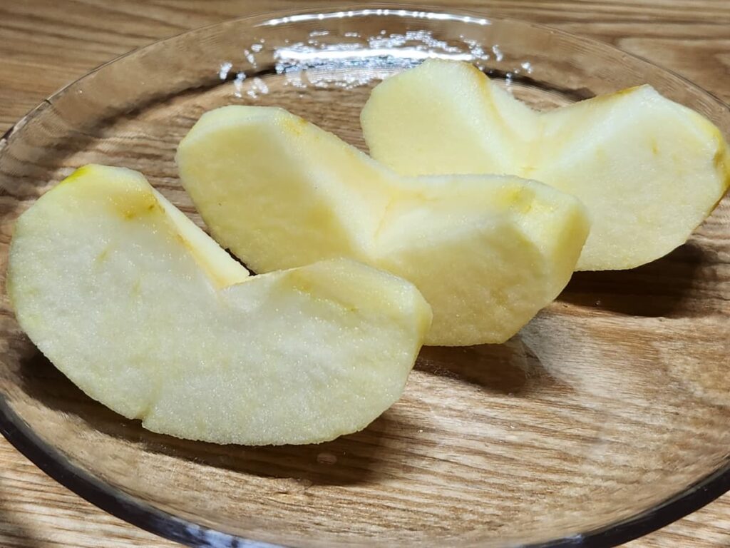 つがるりんごの特徴②酸味が少なく甘味が強い