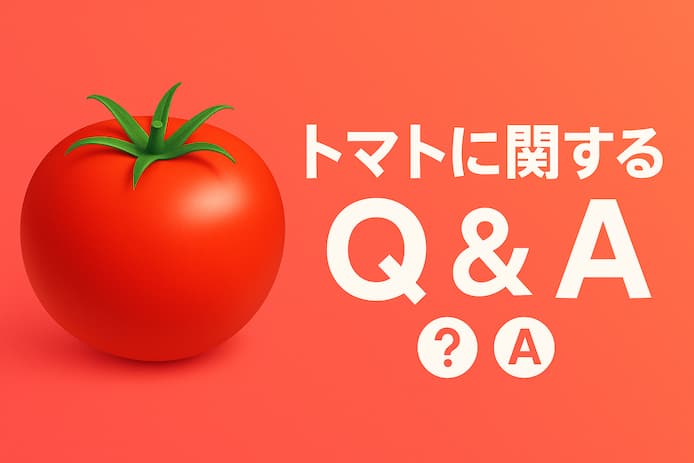 トマトの栄養に関するQ&A|疑問をスッキリ解消!